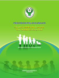 Image of Pedoman pelaksanaan stimulasi, deteksi dan intervensi dini tumbuh kembang anak di tingkat pelayanan kesehatan dasar