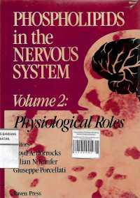 Image of Phospholipids In The Nervous System Vol.2 : Physiological Roles