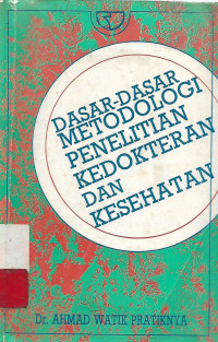 Image of Dasar - Dasar Metodelogi Penelitian Kedokteran Dan Kesehatan