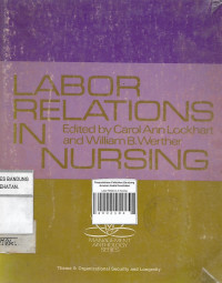 Image of Labor Relations In Nursing