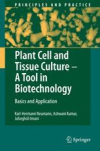 Image of Plant Cell and Tissue Culture - A tool in Biotechnology