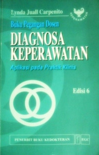 Image of Diagnosa keperawatan aplikasi pada praktik klinis = nursing diagnosis aplication to clinical  practice