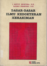 Image of Dasar-dasar Ilmu Kedokteran Kehakiman