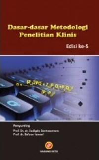 Image of Dasar-dasar Metodologi penelitian klinis