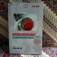 Image of EPIDEMIOLOGI ( UNTUK MAHASISWA KESEHATAN MASYARAKAT)