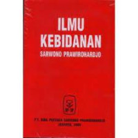 Image of ILMU KEBIDANAN  sarwono prawirohardjo