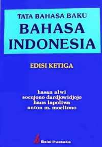 Image of Tata Bahasa Baku Bahasa Indonesia