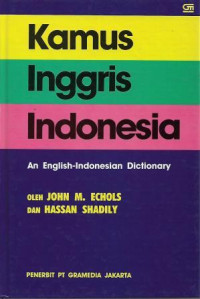 Image of Kamus Inggris Indonesia