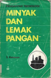 Image of Pengantar Teknologi Minyak dan Lemak Pangan
