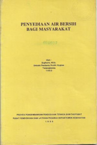 Image of Penyediaan Air Bersih Bagi Masyarakat
