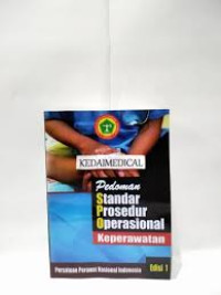 Image of PEDOMAN STANDAR PROSEDUR OPRASIONAL KEPERAWATAN  (SPOK )