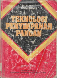 Image of Teknologi Penyimpanan Pangan