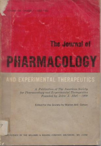 Image of The Journal Of Pharmacology And Experimental Therapeutics