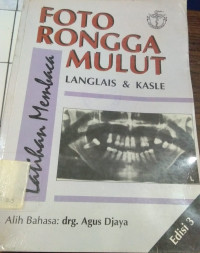 Image of Latihan membaca foto rongga mulut=A colour atlas of oral pathology.