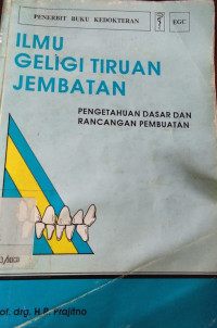 Image of Ilmu geligi tiruan jembatan