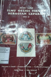 Image of Buku ajar ilmu geligi tiruan sebagian lepasan jilid II. (text book)