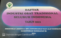 Image of Daftar Industri Obat Tradisional Seluruh Indonesia