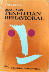 Image of Asas-asas Penelitian Behavioral