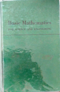 Image of Basic Mathematics For Science and Engineering