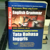 Image of Accurate, Brief and Clear: english grammar