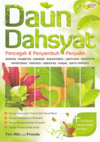 Image of Daun Dahsyat Pencegah & Penyembuh Penyakit