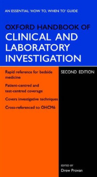 Image of Oxford Handbook Of Clinical And Laboratory Investigation Second Edition