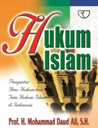 Image of Hukum Islam : Pengantar Ilmu Hukum dan tata Hukum Islam di Indonesia