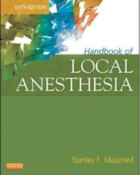 Image of Handbook of Local anesthesia