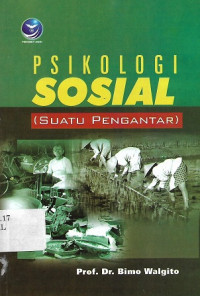 Image of Psikologi sosial untuk perawat=Social psychology for nurses.