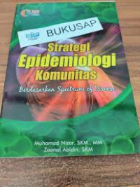Image of STRATEGI EPIDEMIOLOGI KOMUNITAS