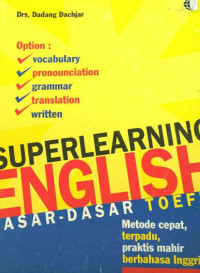 Image of Superlearning english dasar-dasar TOEFL